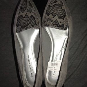 Snake Skin Flats